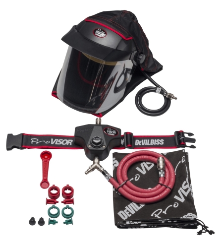 DeVilbiss Pro Visor Респираторна маска с подаване на въздух