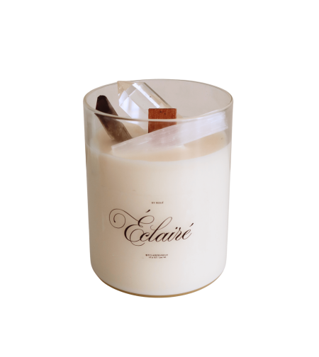The Miel de Cachemire Crystal Candle