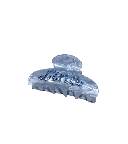CUSTOM BIG GLAZED CANDICE BLEU CLIP