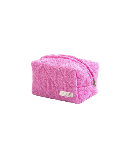 SMALL WATERMELON SHERBET TOWEL TOILETRY BAG