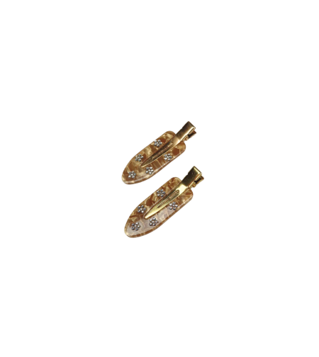 CUSTOM HAZELNUT HAIR PINS