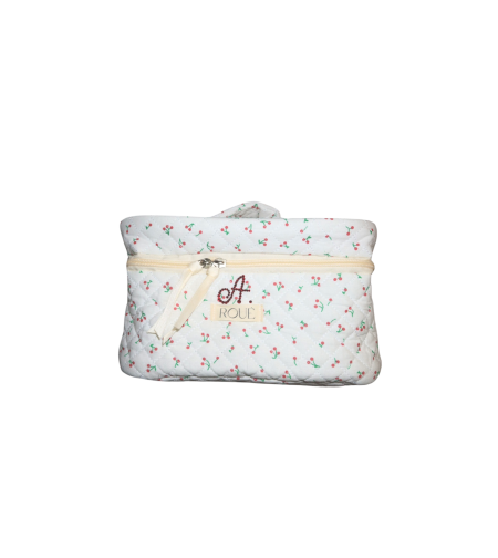 CUSTOM XLARGE WHIPPED CREAM & CHERRIES TOILETRY BAG