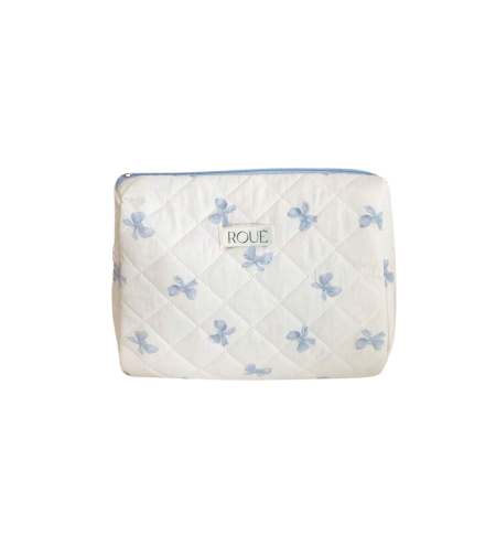 CUSTOM LARGE SOMETHING BLUE TOILETRY BAG