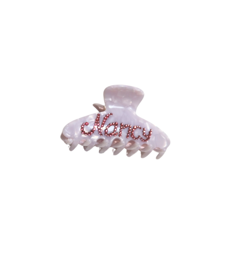 CUSTOM BIG ROSE PÂLE CLIP