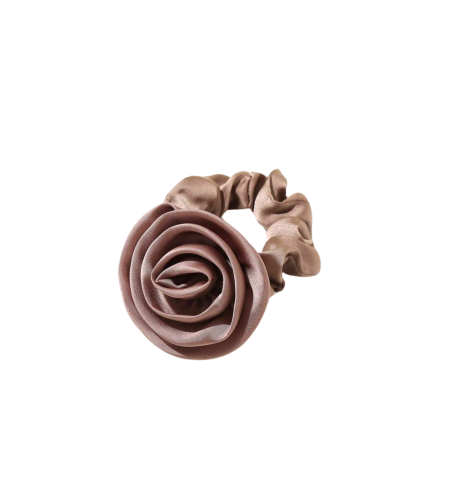 Rosette Scrunchie in TUZLU KARAMEL