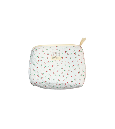 CUSTOM LARGE CHERRY DELIGHT TOILETRY BAG