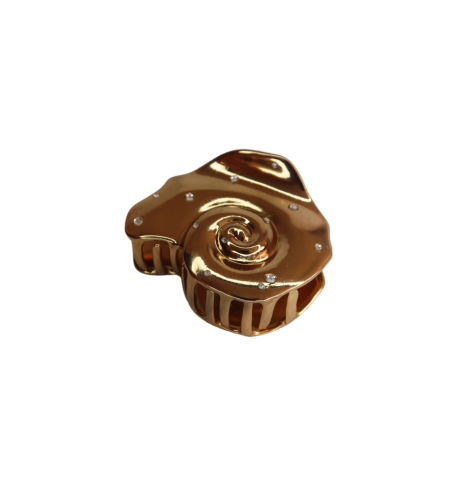 CUSTOM COQUILLE EN ROSE DORÉ METAL CLIP