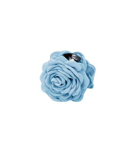 SMALL Rosette Clip in AQUA