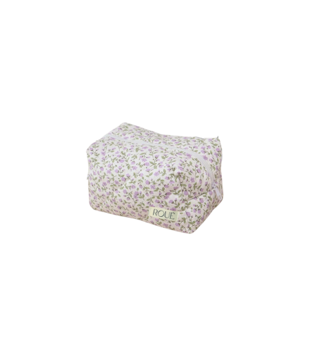 CUSTOM SMALL JARDIN DE TULIPES TOILETRY BAG