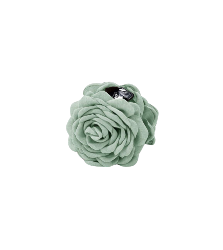 SMALL Rosette Clip in SUGAR MINT