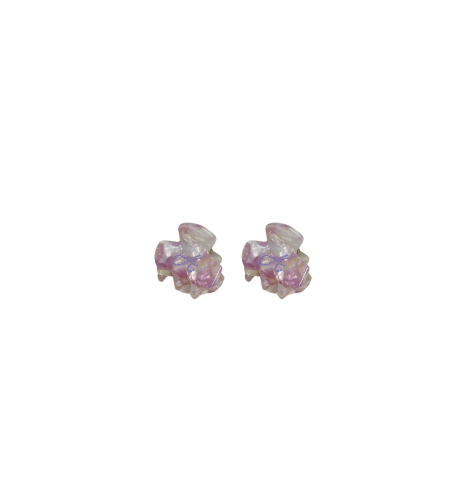 CUSTOM BABE MINI CLIP SET IN PINK SUGAR