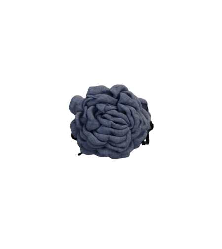 SMALL Rosette Clip in DENIM