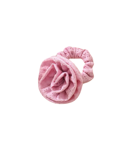 Rosette Scrunchie in BLOSSOM