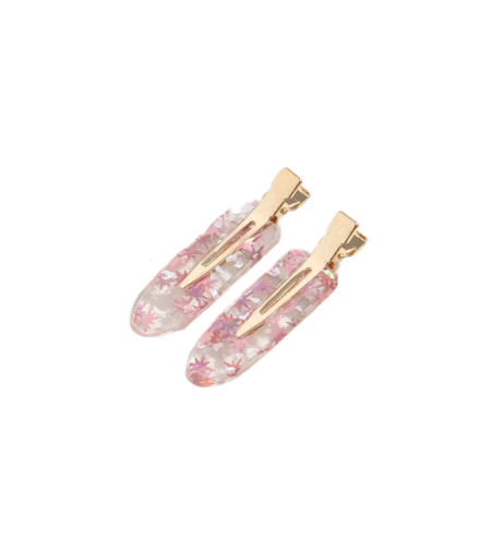 CUSTOM SHERBET SHOWER HAIR PINS