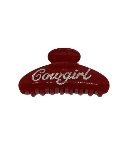 CUSTOM LARGE ROUÉ COWGIRL CLIP