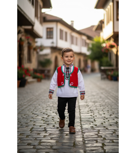 Риза с елек