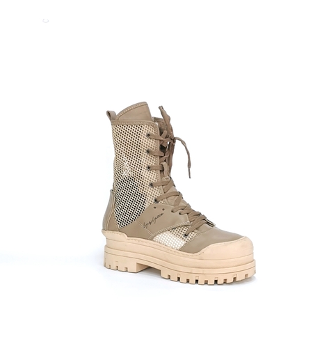 Дамски летни боти /естествена кожа / визон /73129