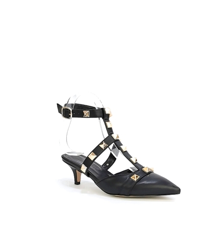 Дамски елегантни обувки /еко кожа / 7582/черно