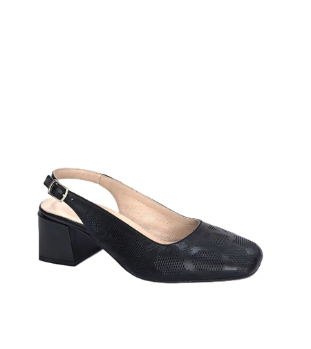 Women's elegant shoes/genuine leather/75-14/black