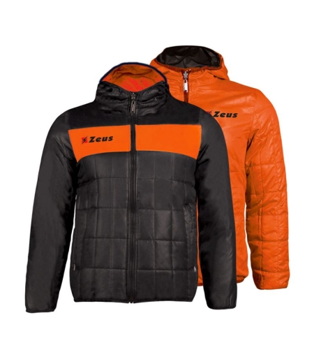 Двулицево Детско Яке ZEUS Reversible Giubbotto Apollo Nero/Arancio