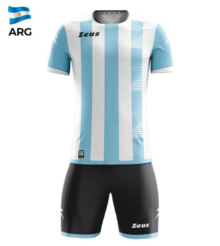 Детски Спортен Екип ZEUS Kit Mundial ARG Bianco/Sky
