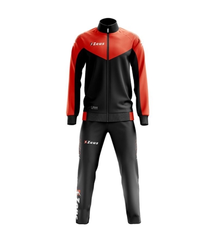 Дамски Анцуг ZEUS Tuta Training Ulysse Nero/Arancio Fluo