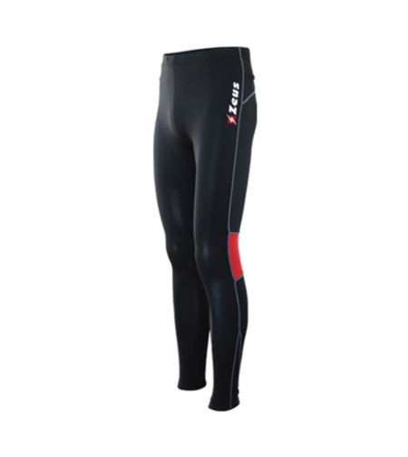 Мъжки Клин ZEUS Pantalone Fisiko Nero/Rosso