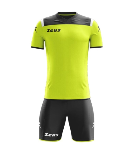 Детски Спортен Екип ZEUS Kit Vesuvio Nero/Giallo Fluo