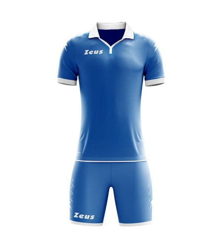 Детски Футболен Екип ZEUS Kit Scorpion Royal/Bianco