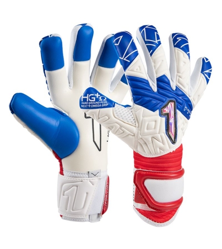 Вратарски Ръкавици RINAT Fiera Gk Alpha White/Blue/Red