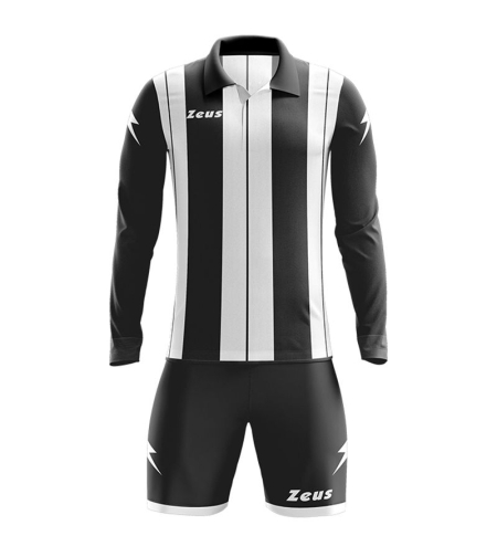Детски Футболен Екип ZEUS Kit Pitagora Nero/Bianco