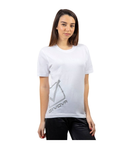 Дамска Тениска GIVOVA T-Shirt Reflective 0003