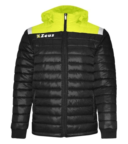 Детско Яке ZEUS Giubbotto Vesuvio Nero/Giallo Fluo