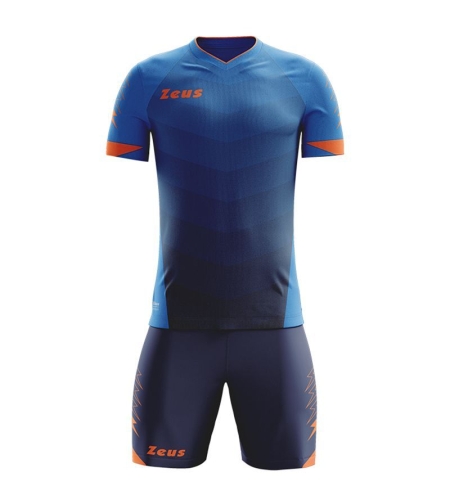 Детски Футболен Екип ZEUS Kit Virgo Royal/Blu