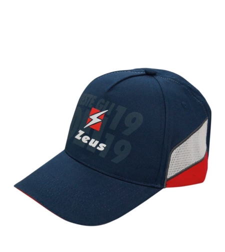 Шапка ZEUS Cappello Duke Blu/Rosso
