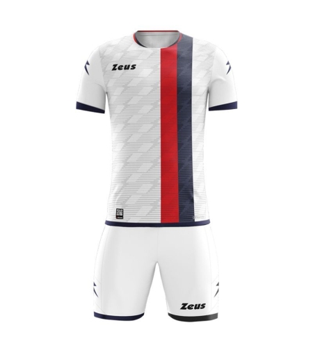 Детски Футболен Екип ZEUS Kit Icon Paris Bianco/Blu