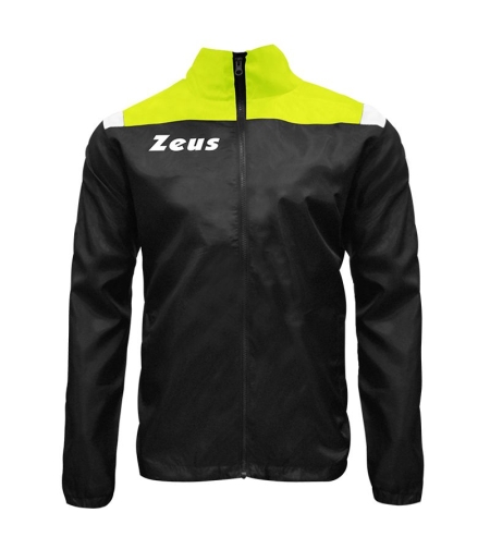 Детска Ветровка ZEUS K-Way Vesuvio Nero Giallofluo