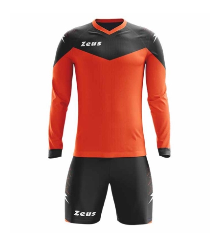 Футболен Екип ZEUS Kit Ulysse ML Arancio Fluo/Nero