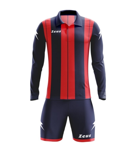 Детски Футболен Екип ZEUS Kit Pitagora Blu/Rosso