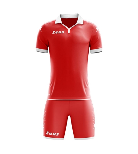 Детски Футболен Екип ZEUS Kit Scorpion Rosso/Bianco