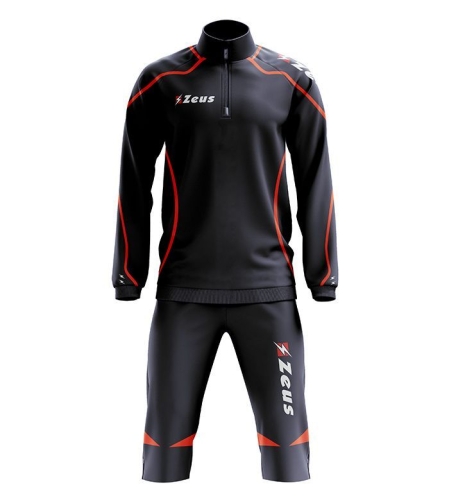 Детски Анцуг ZEUS Tuta Viky 3/4 Pant Blu/Arancio