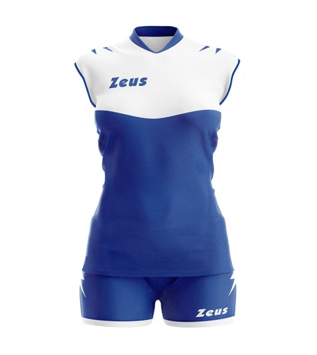 Волейболен Екип ZEUS Kit Volley Sara Slim Fit Electric Royal/Bianco