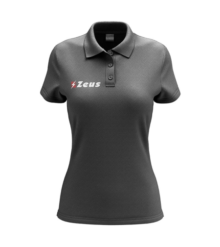 Дамска Тениска ZEUS Polo Promo Woman Dark Grey