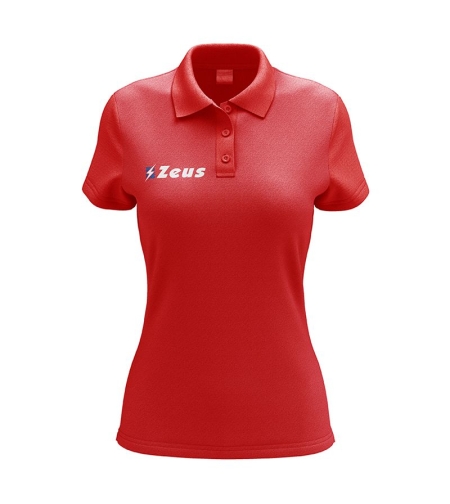 Дамска Тениска ZEUS Polo Promo Woman Rosso