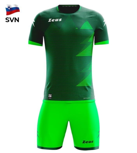 Детски Спортен Екип ZEUS Kit Mundial SVN Verde/Verde Fluo