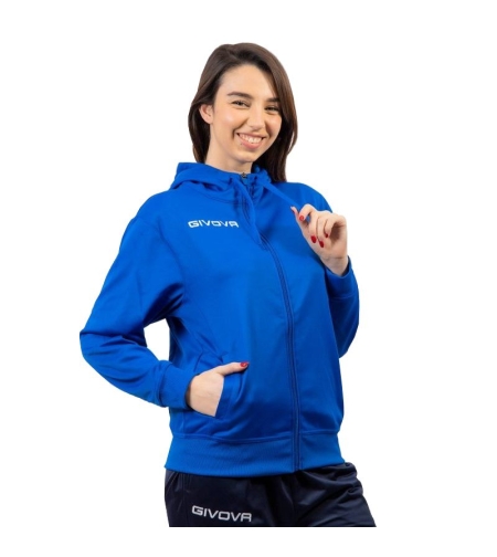 Дамски Суичър GIVOVA Felpa (Full Zip) 500 0002