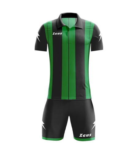 Футболен Екип ZEUS Kit Pitagora MC Verde/Nero