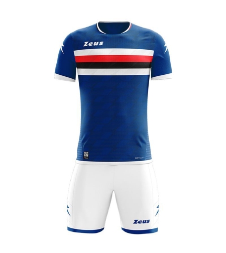Детски Футболен Екип ZEUS Kit Icon Sampdoria Royal/Bianco