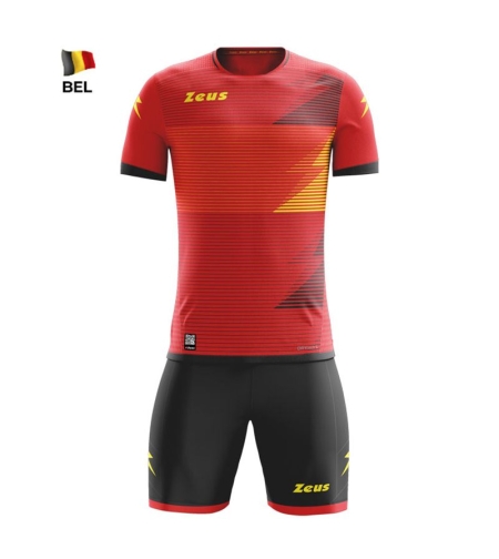 Детски Спортен Екип ZEUS Kit Mundial BEL Rosso/Nero
