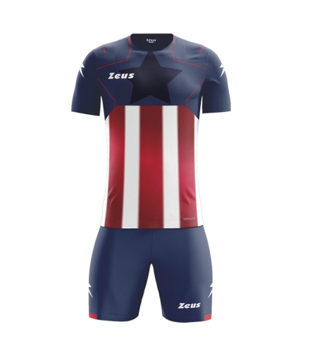 Футболен Екип ZEUS Kit Hero Blu/Rosso